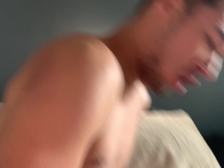Latinos vergones preñando Culito lampiño