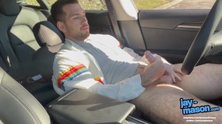 I got caught jacking off in my car… (Jay-Mason Exclusive)