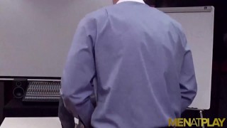 MENATPLAY Suited Men Geordie Jackson And Klein Kerr Ass Bang