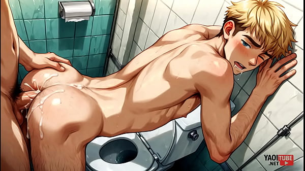 Yaoi – Blonde Twink sex in a toilet Pic Collection – Anime Manga Asian Japanese Game Gay Porn