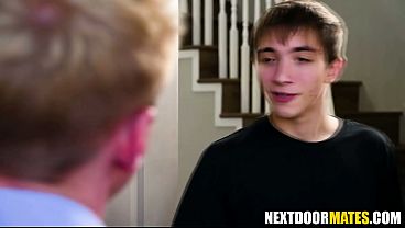 Horny Twink Seduce Stepdad’s Colleague From Office