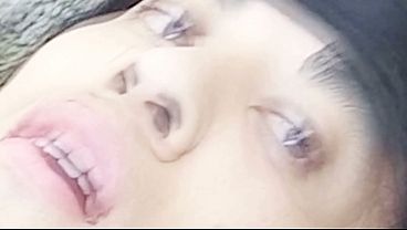 The cute gay twink jerking off his cock, pulled through his fly while outdoors, is Jon Arteen